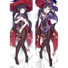 Наволочка Game Genshin Impact Mona, двусторонняя декоративная наволочка Dakimakura для обнимания тела