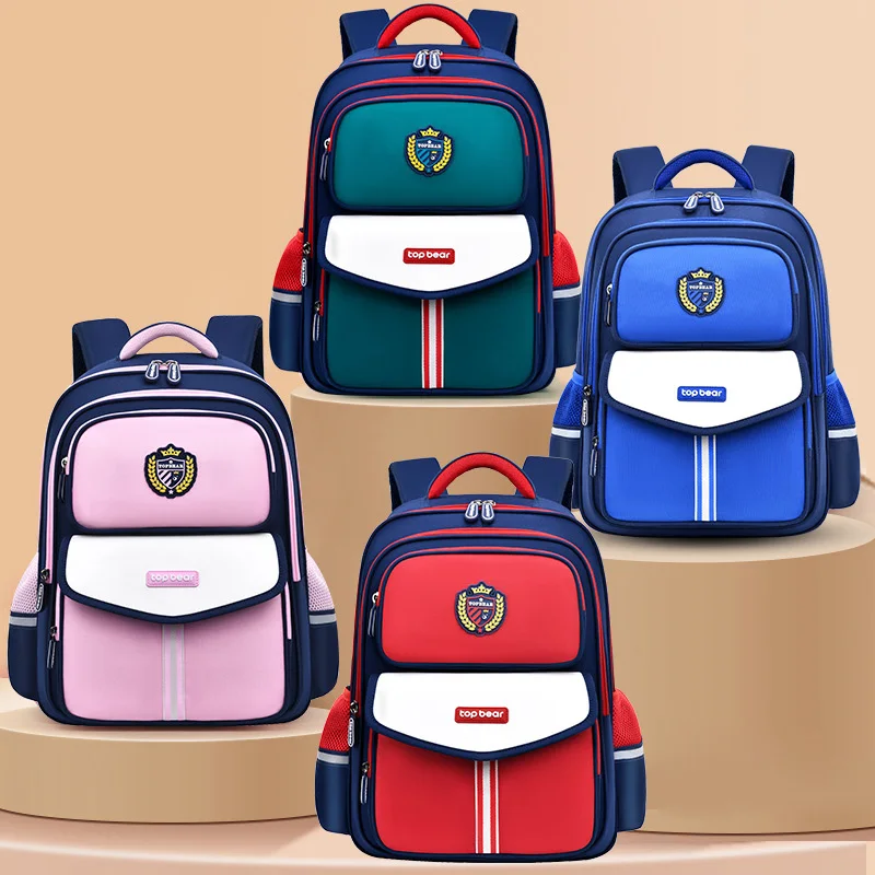 Boys Girls School Bags Children Primary School Backpack Satchel Kids Book Bag Large Capacity Schoolbag Mochila Infantil 2 Sizes