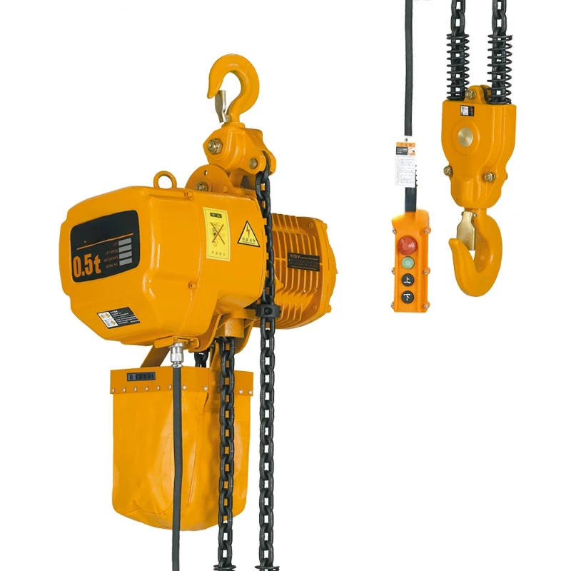 Buy 1 2 3 ton single double phase 110v 220v 380v air lifting electric trolley vital chain hoist crane with ce manufacturers