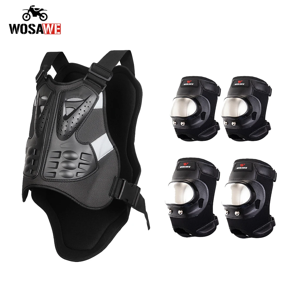

WOSAWE Racing Motorcycle Armor Vest Racing Motocross Bike Riding Chect Body Armor Rider Riding Chest Armor Protective Gear