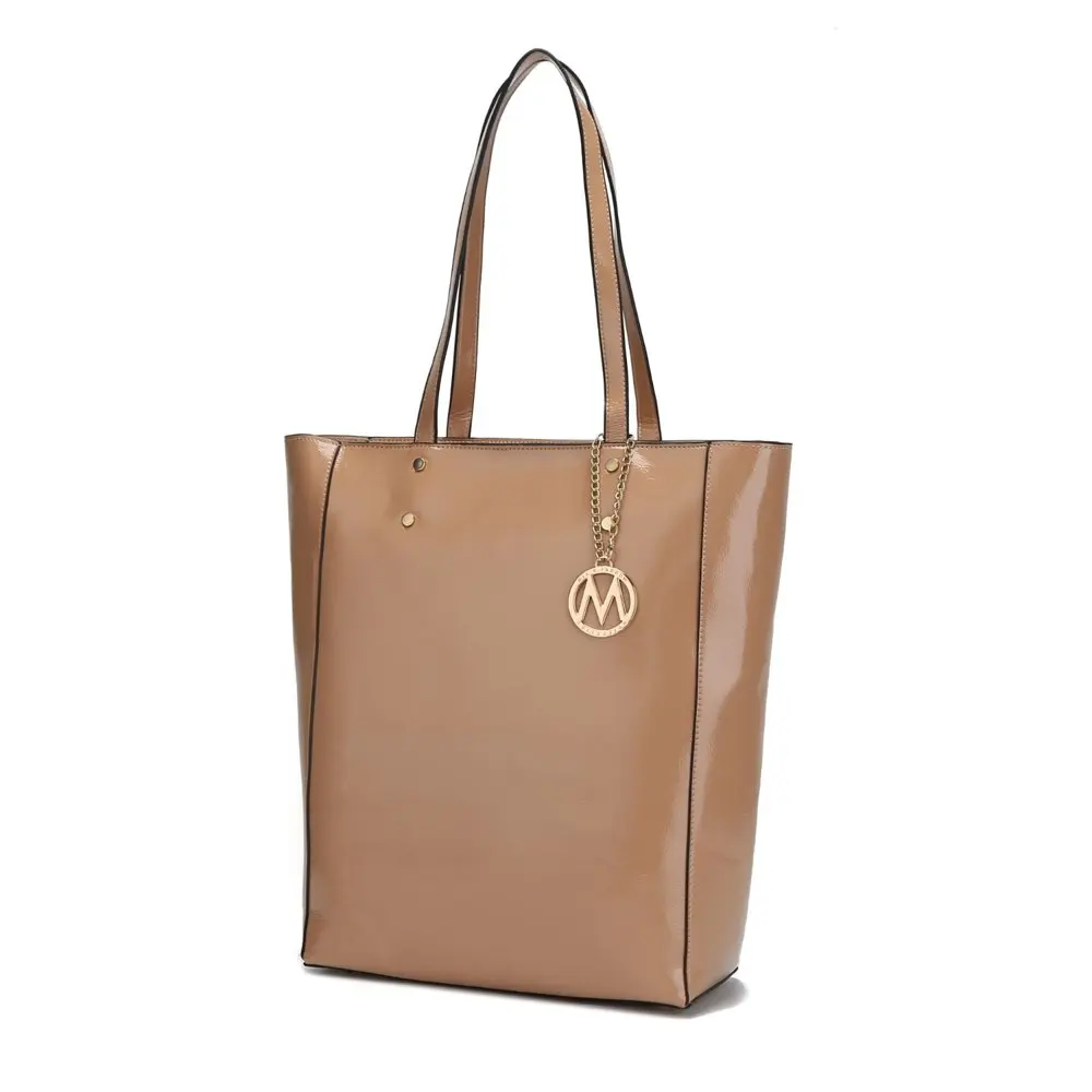 Collection Women`s by Mia K. Abeille Patent Tote Bag