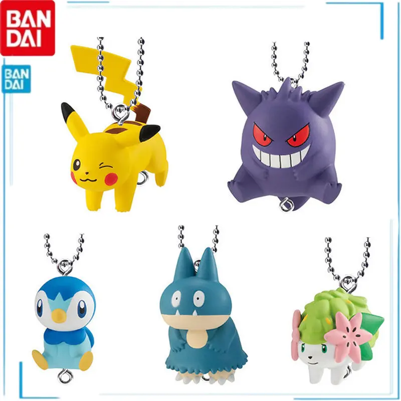 

BANDAI Pokemon Gashapon Pikachu Piplup Shaymin Action Figures Model Pendants Genuine Anime Figures Collection Hobby Gifts Toys