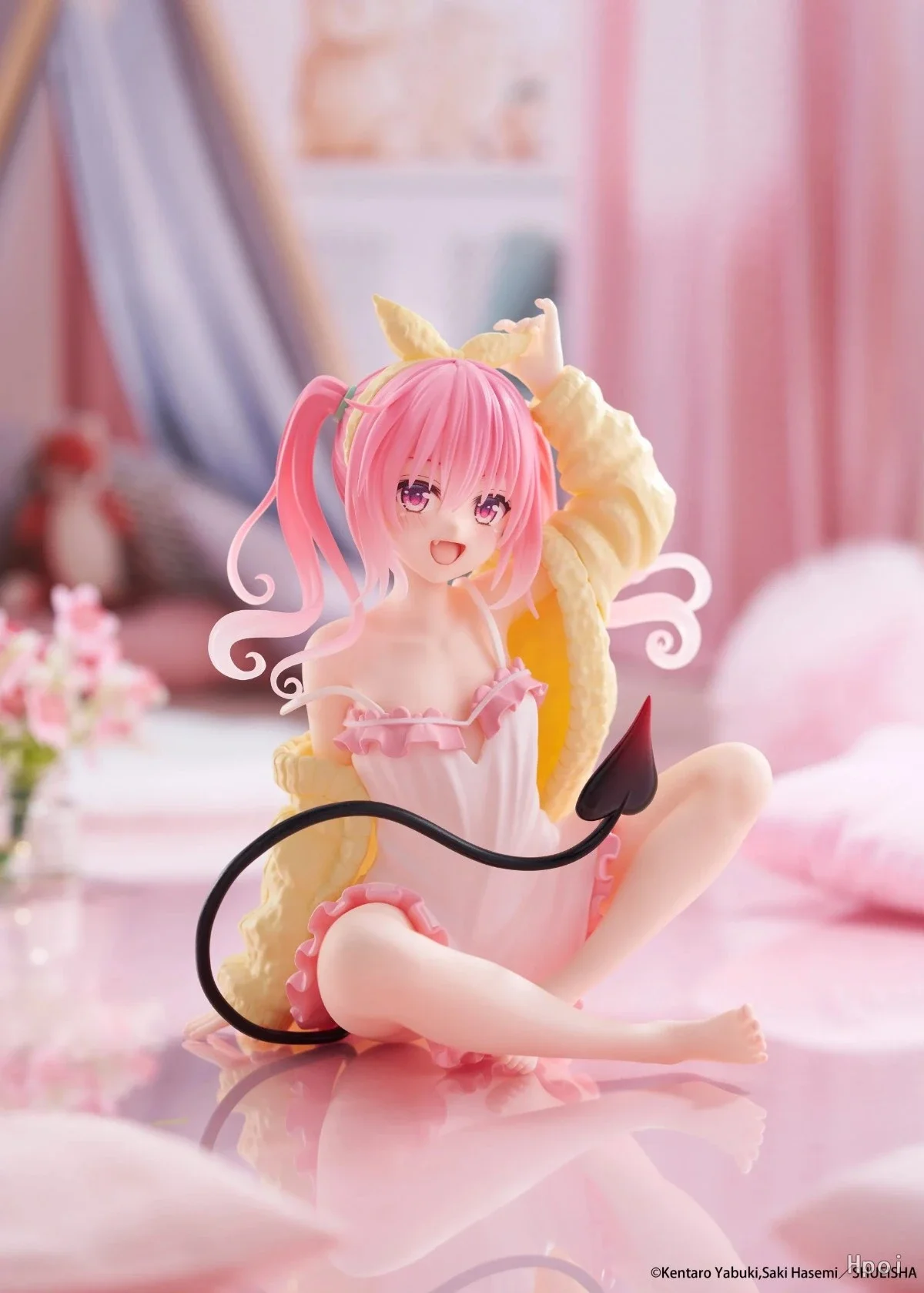Фото Настольная фигурка TAiTO Cute To Love-Ru Darkness: Момо Белиа Девилюк, Нана Астар Девилюк (версия в домашней одежде) Аниме-фигурки и модели игрушек №5