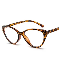new designer woman glasses optical frames cats eye glasses frame clear lens eyeware black silver gold eye glass