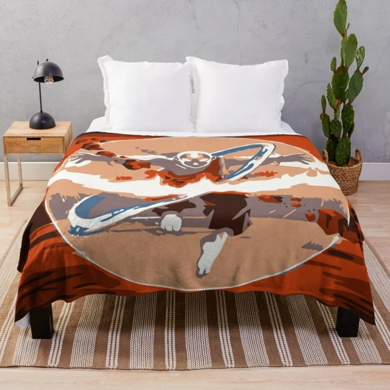 

Avatar State Throw Blanket Sofa Throw Blanket Anti-Pilling Flannel For Sofa Thin