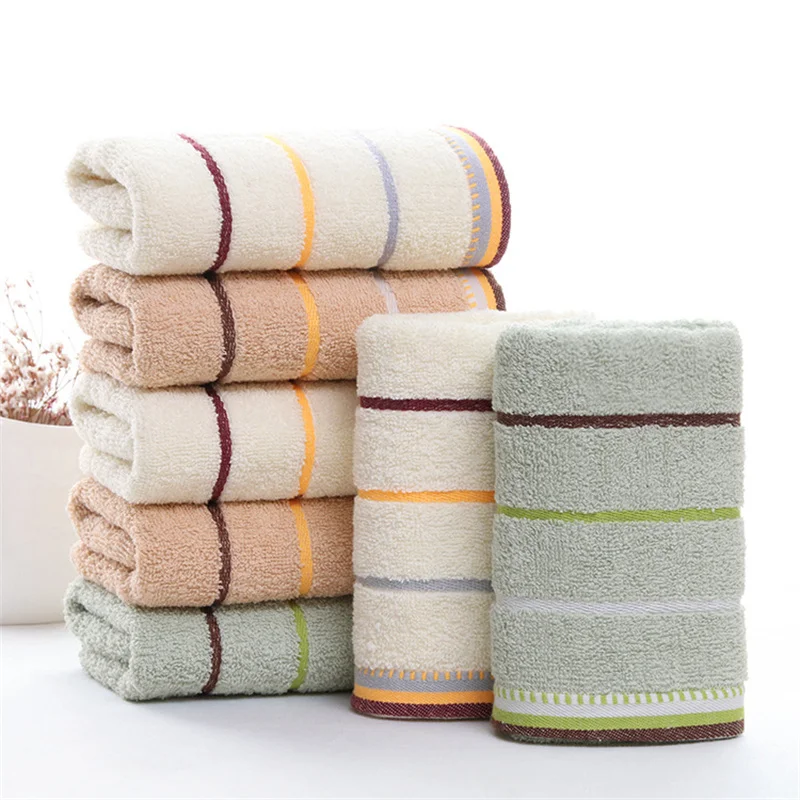 Adult Soft Terry Absorbent Body Hand Hair Bath Towels Washbasin Facecloth Bathroom 35x75cm