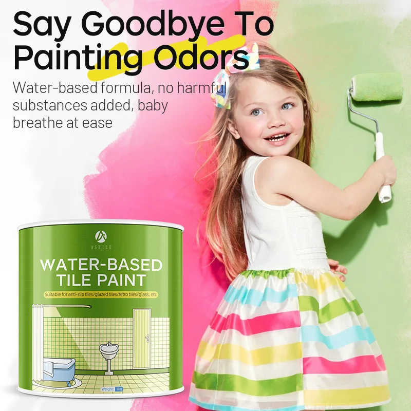 Краска для плитки на водной основе изменения цвета Водонепроницаемое