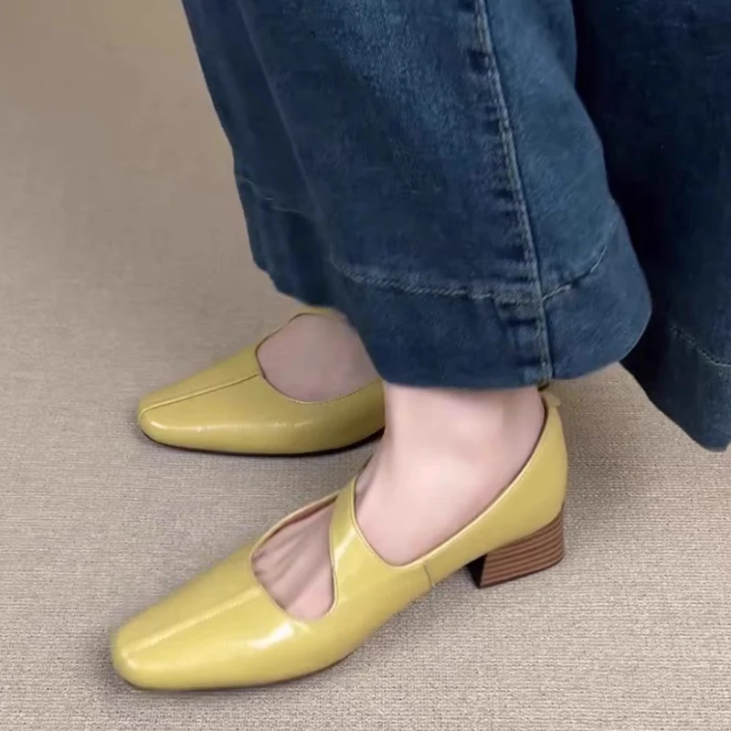 Элегантные женские туфли Мэри Джейн на высоком каблуке. Дизайнерские босоножки