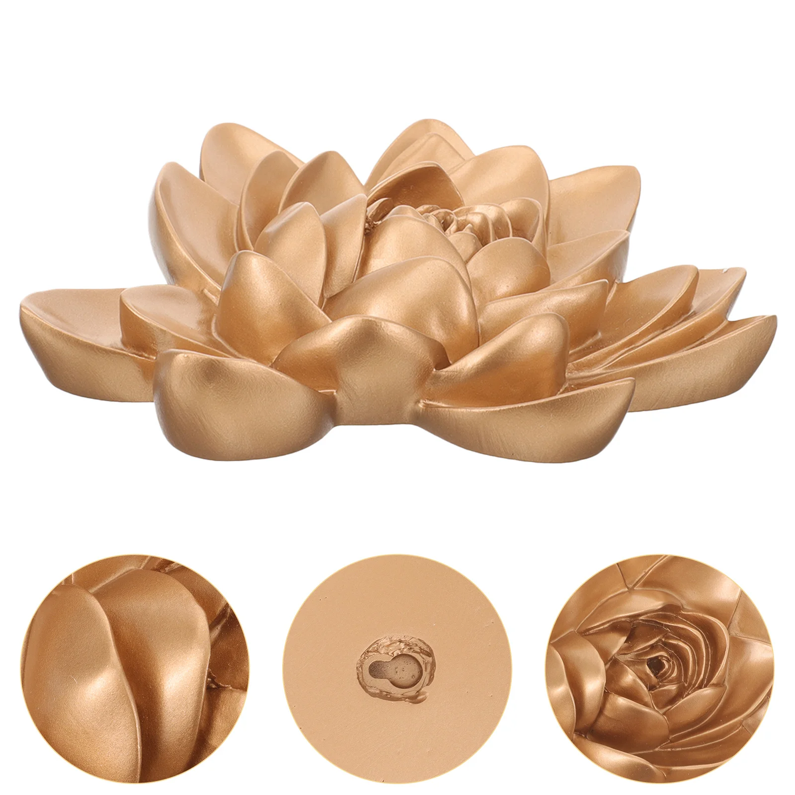 

Home Decor Hanging Ornament Household 3d Flower Wall Resin Decoration Lotus Exquisite