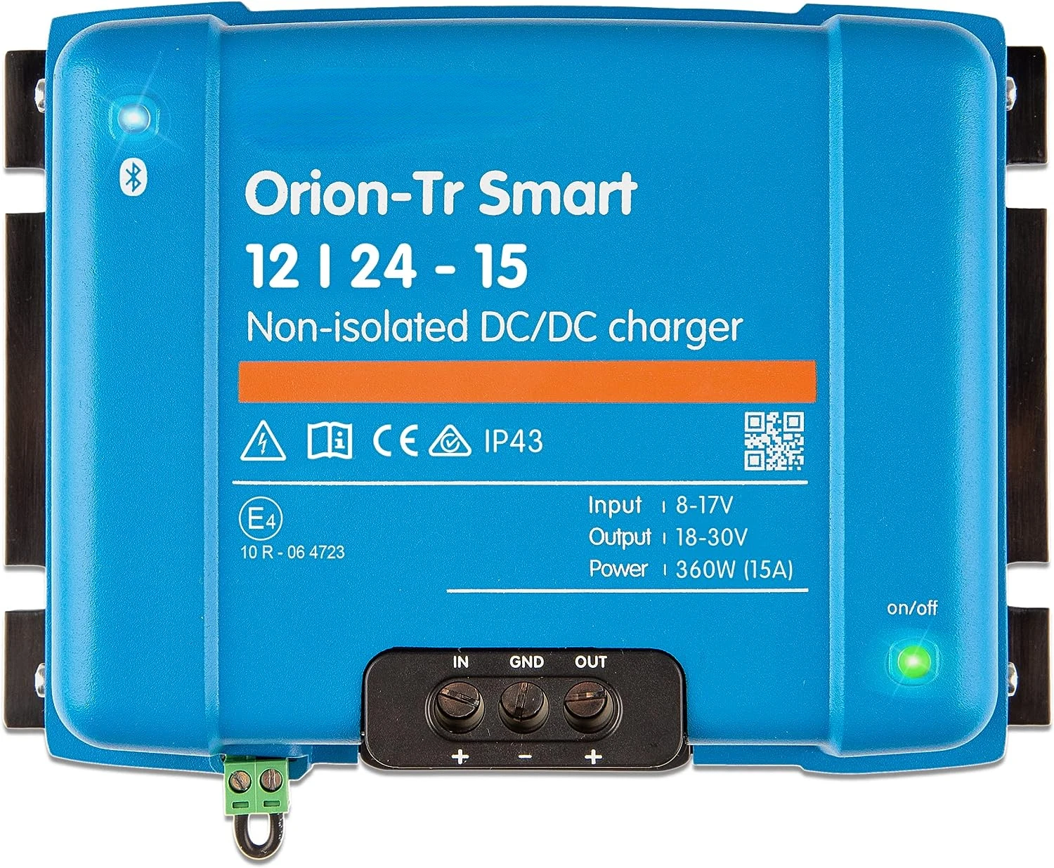 

Smart 12/24-Volt 15 amp 360-Watt DC-DC Charger Non-Isolated (Bluetooth)