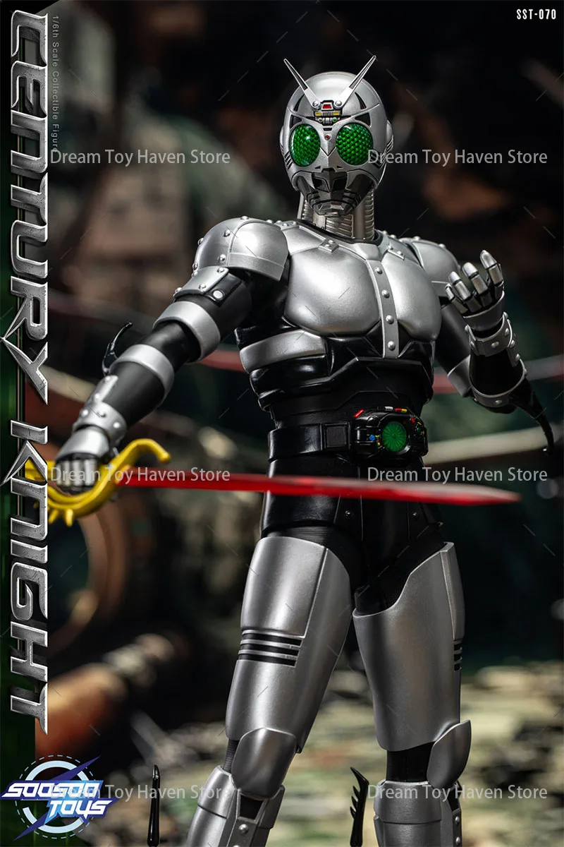 Фото Коллекционная фигурка Soosootoys 1/6 SST-070 Silver Shadow Warrior Shadowmoon, полный комплект, 12 дюймов, мужская модель солдата, коллекционная кукла №4