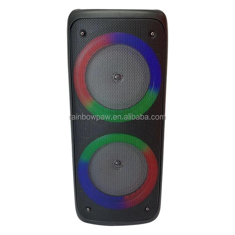 KTS-1299 двойной 2 5-дюймовый портативный беспроводной RGB-динамик с голубыми зубьями