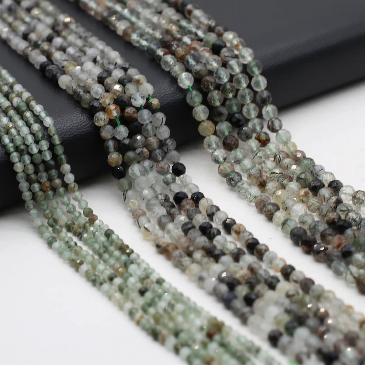 

Natural Stone Crystal Beads Small Loose Faceted Bead for Women Jewelry Making Diy Trendy Bracelet Necklace Accessories 15inch