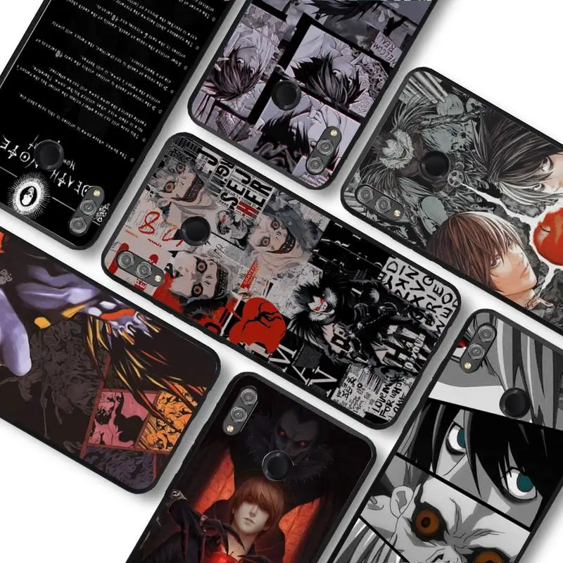 

Anime Death Note Phone Case For Huawei honor 10Lite 10i 20 8x 10 Funda for Honor 9lite 9xpro Back Coque