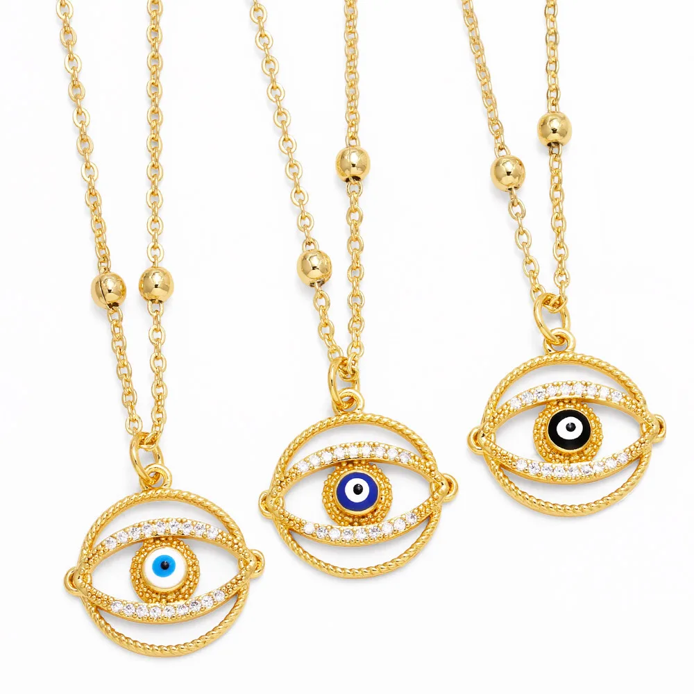 

Andralyn, религиозный дьявольский глаз, ожерелье для женщин, ветровая сеть, красный высококачественный кулон, ювелирные изделия, цепь до ключиц, оптовая продажа