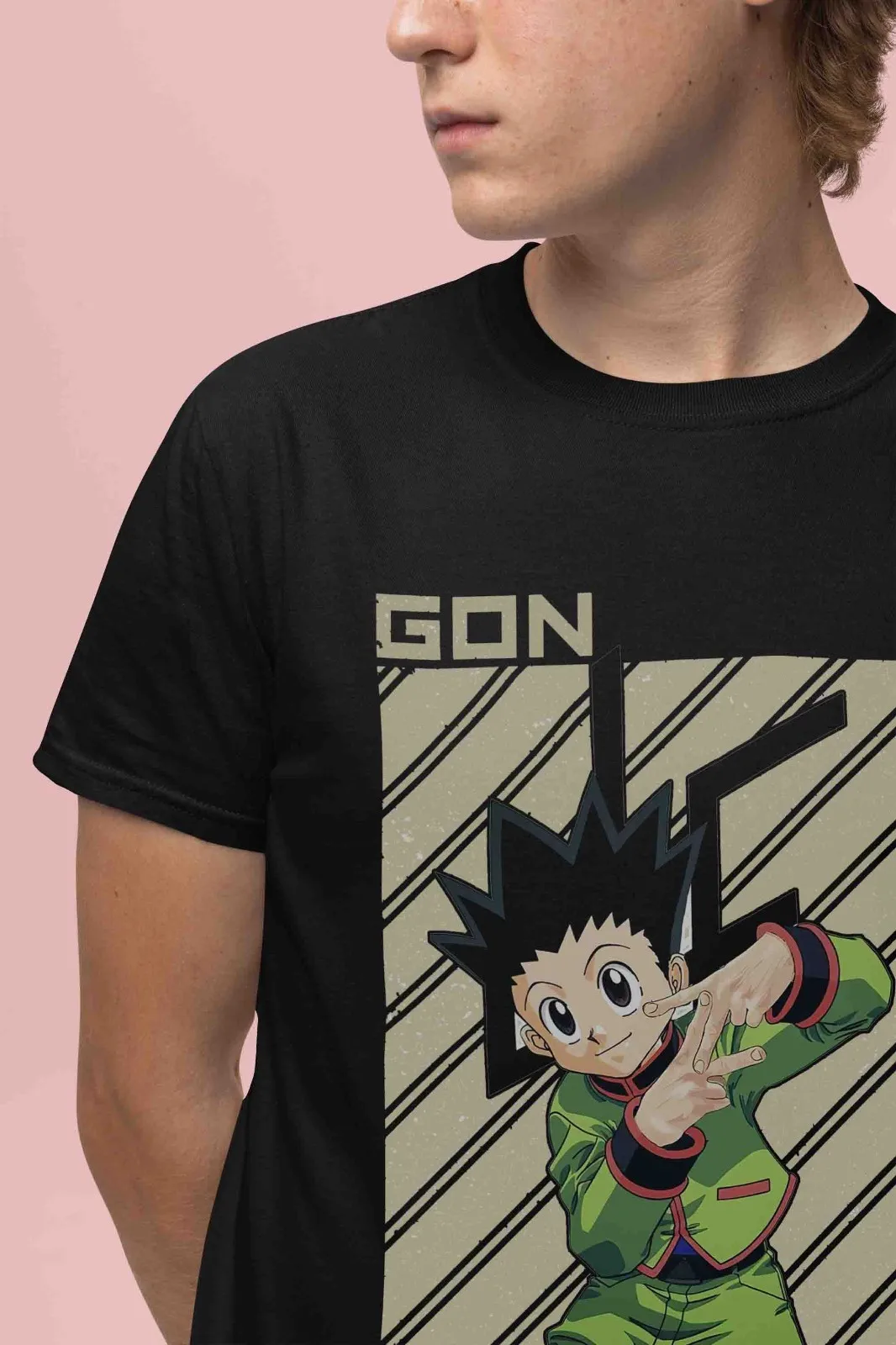 Фото Футболка Hunter x Hunter с Гоном Фриксом, футболка с Килуа, топ HxH, футболка с Хисокой, унисекс, аниме. №2