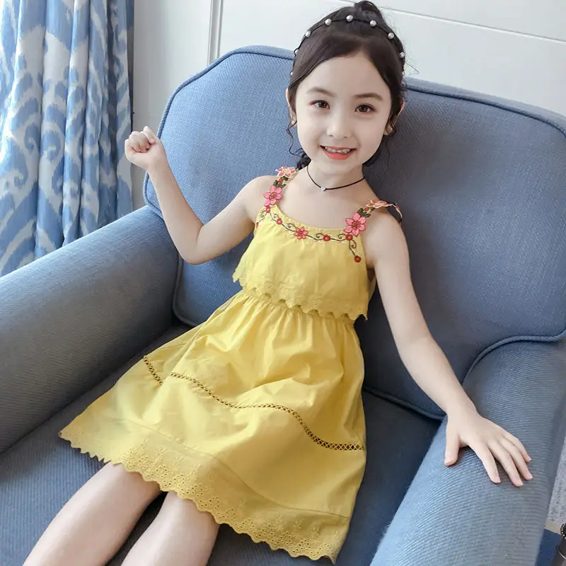 

Летние платья для девочек, повседневная одежда для малышей, детская одежда, красивые платья принцессы 11, от 2 до 12 лет, для маленьких девочек