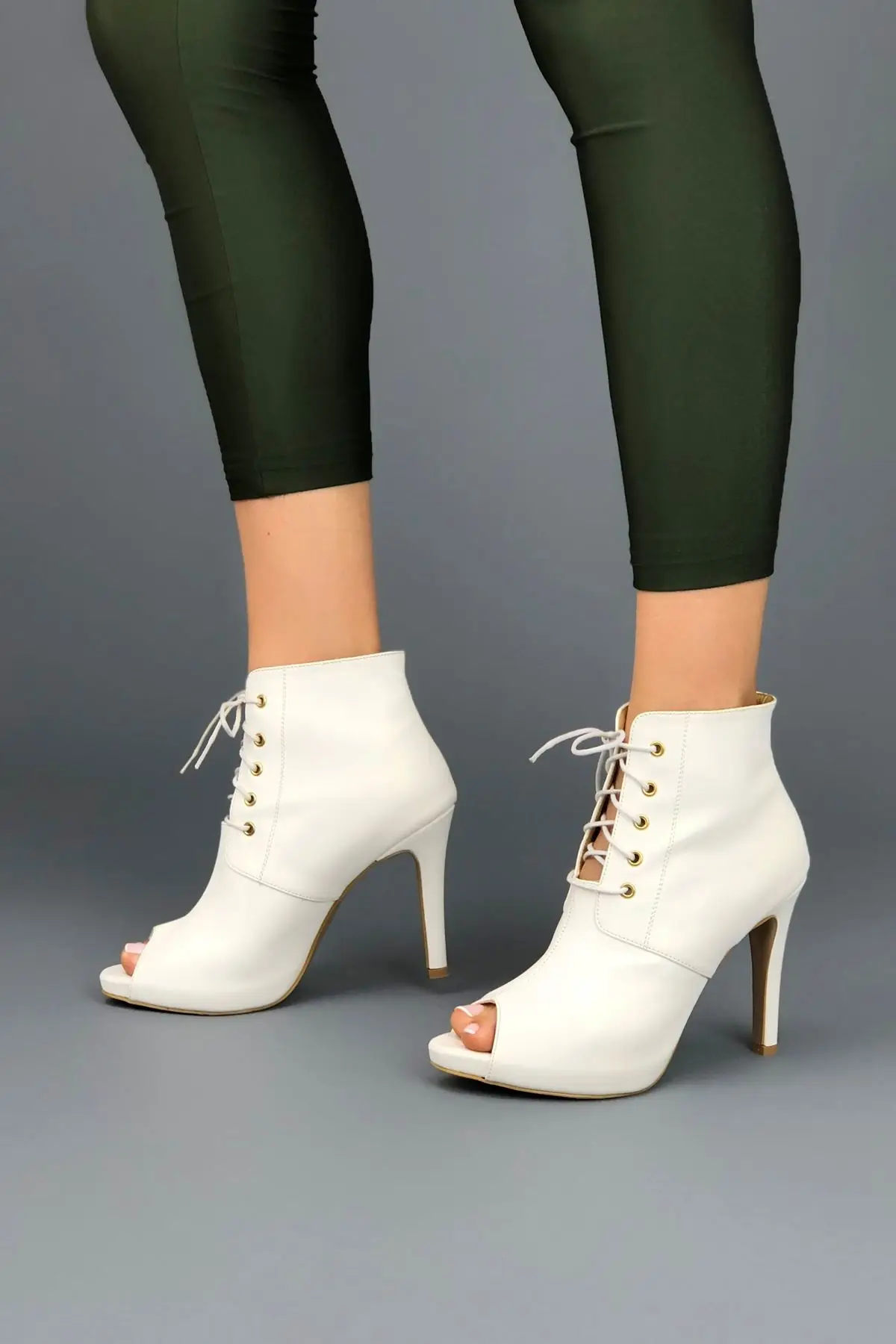

Women's Fashion Leather Heels Female Evening Dress Shoes