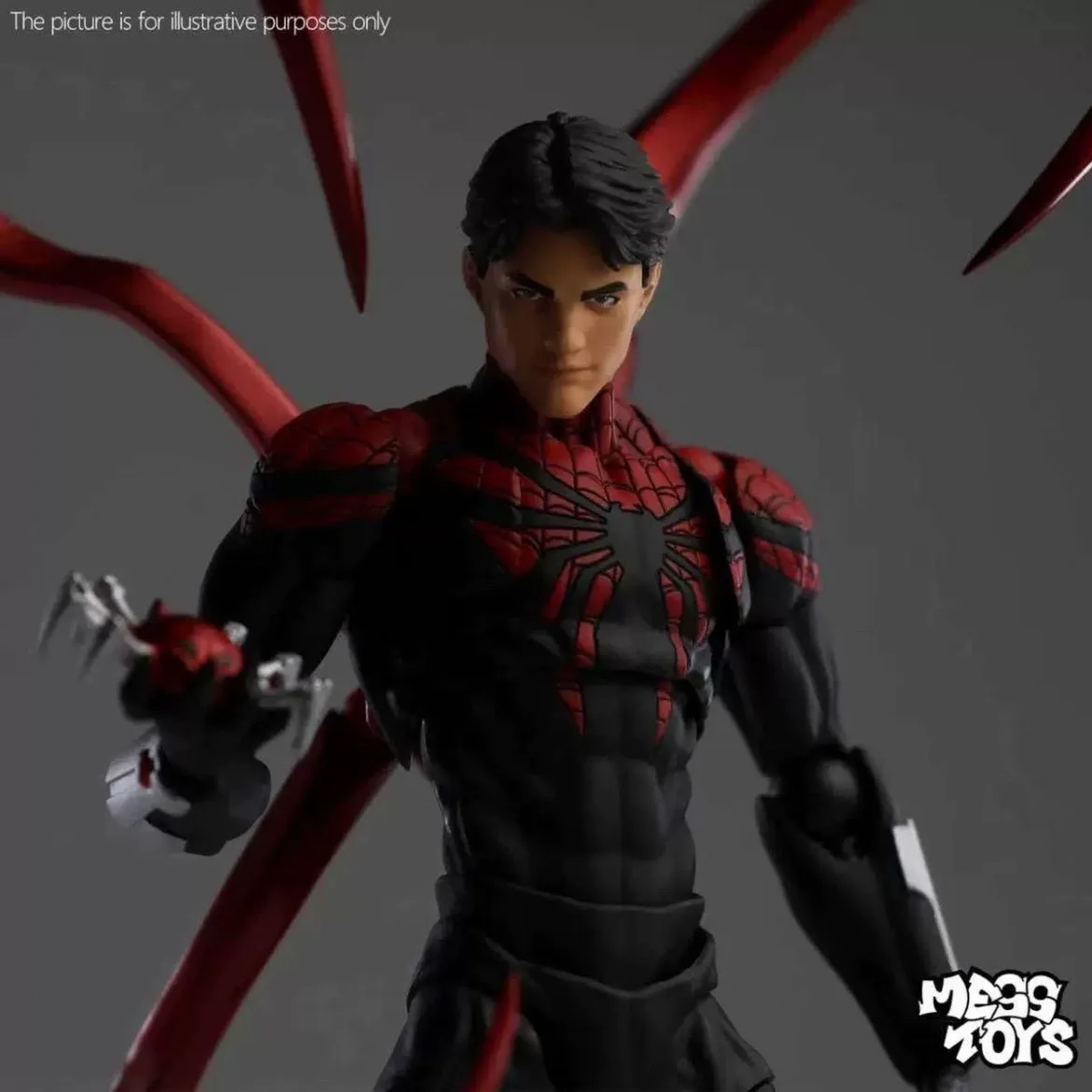 Фото KO Toys Superior Spider Man Ultimate Neighbor Кейн Питер Паркер Messtoys Фигурка Человека-паука Модель Подарки Игрушки №3