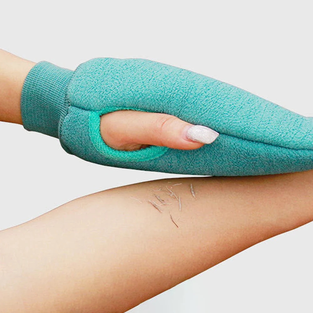 Новая ванна для пилинга отшелушивающая чистка тела скраб варежка протирания