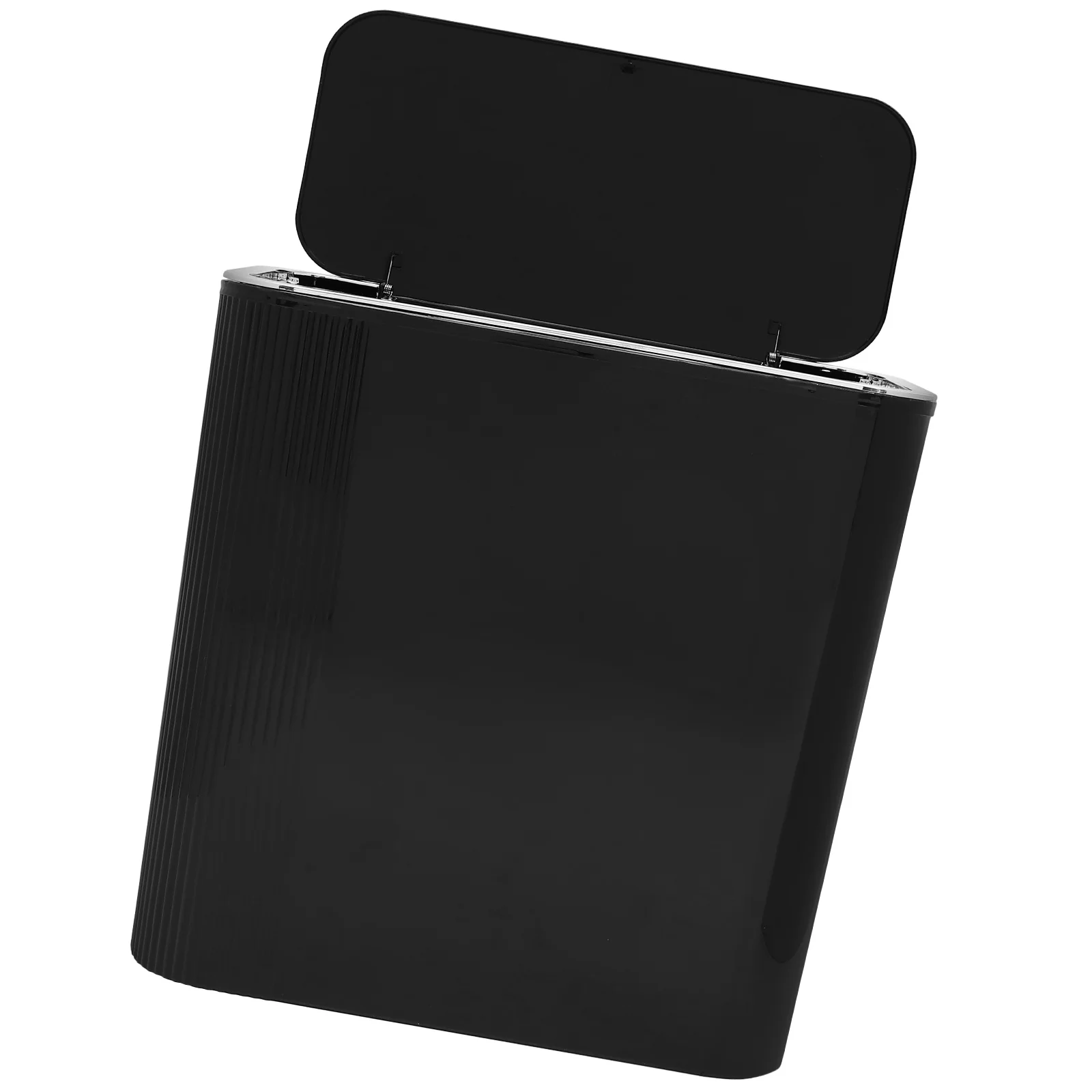 

Bathroom Trash Can Waste Bins Kitchen Litterbox Plastic With Lid Household Garbage Bucket Storage Slim