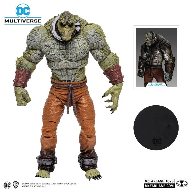 

McFarlane DC comics Killer Croc Batman:Arkham Asylum Anime Action Figure 10inch DC Direct Collectible figurines Model Toys