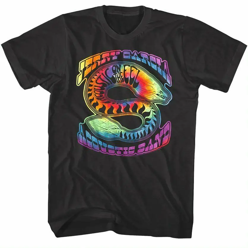 

Jerry Garcia Band Acoustic on the Eel Men's T-Shirt Rock Group