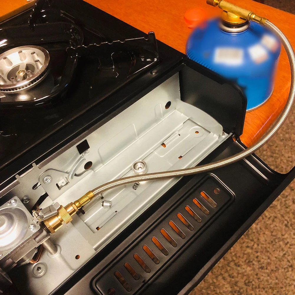 Открытый Кемпинг Туризм Плита Адаптер горелки Кассетная печь Конвертер Разъем