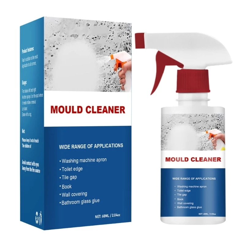 

2023 Mould Cleaning Home Wall Mold Stains Remover Cleaner Household Removal for Bathroom Kitchen Sink Clean