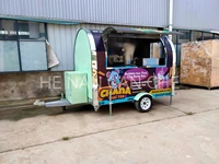 can che stainless steel food trailer food truck hot dog cart