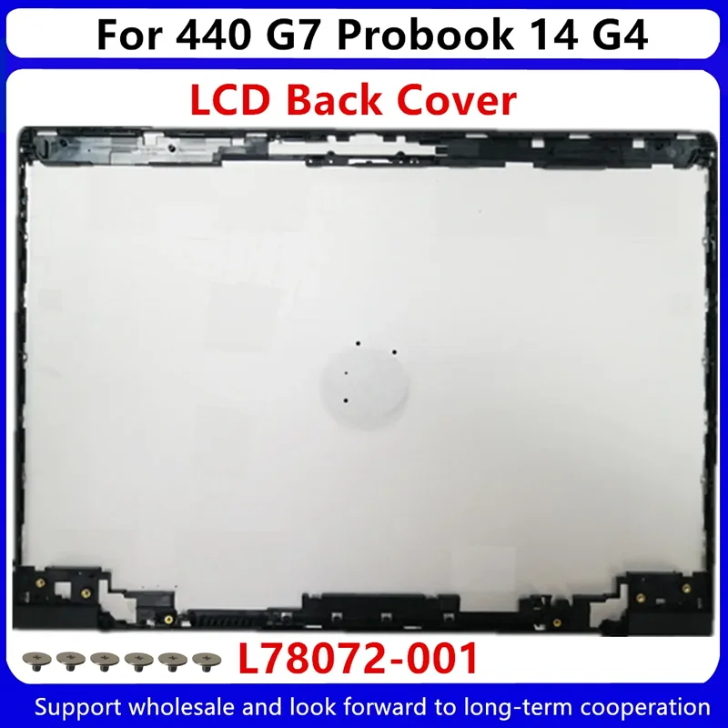 Новинка для HP ProBook 440 G7 Probook 14 G4 ЖК-задняя крышка серебристого цвета