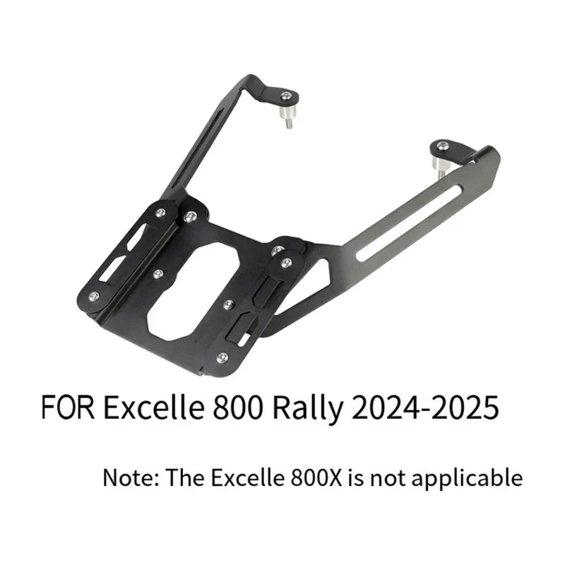 Фото Кронштейн для крепления кофра ABXN-Tail Box Carrier Bracket для мотоцикла Kove 800 Rally 2024-2025, задний багажник, опорная полка, держатель для груза №3