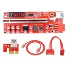 Кабель питания TISHRIC V013 Pro PCIE Riser 013, 1-5 шт., кабель для майнинга x1 x16 SATA на 6 контактов, кабель USB 3,0