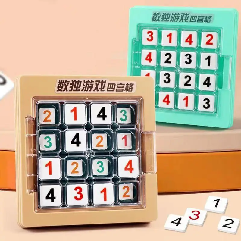 

Набор математических игрушек Sudoku для развития когнитивных игр, пазлы Судоку для детей дошкольников, обучающие игрушки