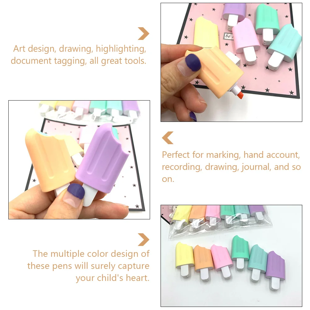 Рисунок 4 - Маркеры флуоресцентные для мороженого