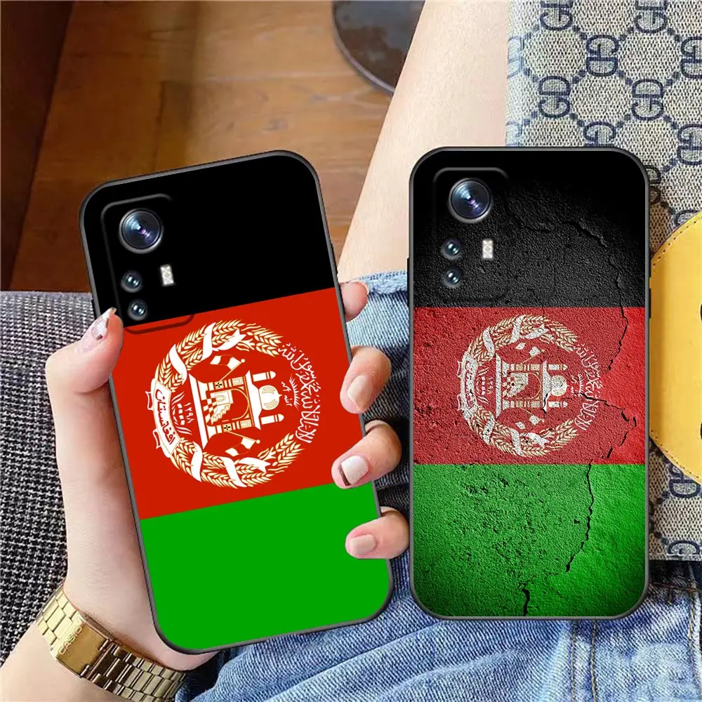 

Flag Of Afghanistan Cover Phone Capa Case For Xiaomi 11 11X 11T 12 12X Poco F1 X3 M3 F3 GT M4 X4 NFC Pro Lite 5G NE Carcasa Case