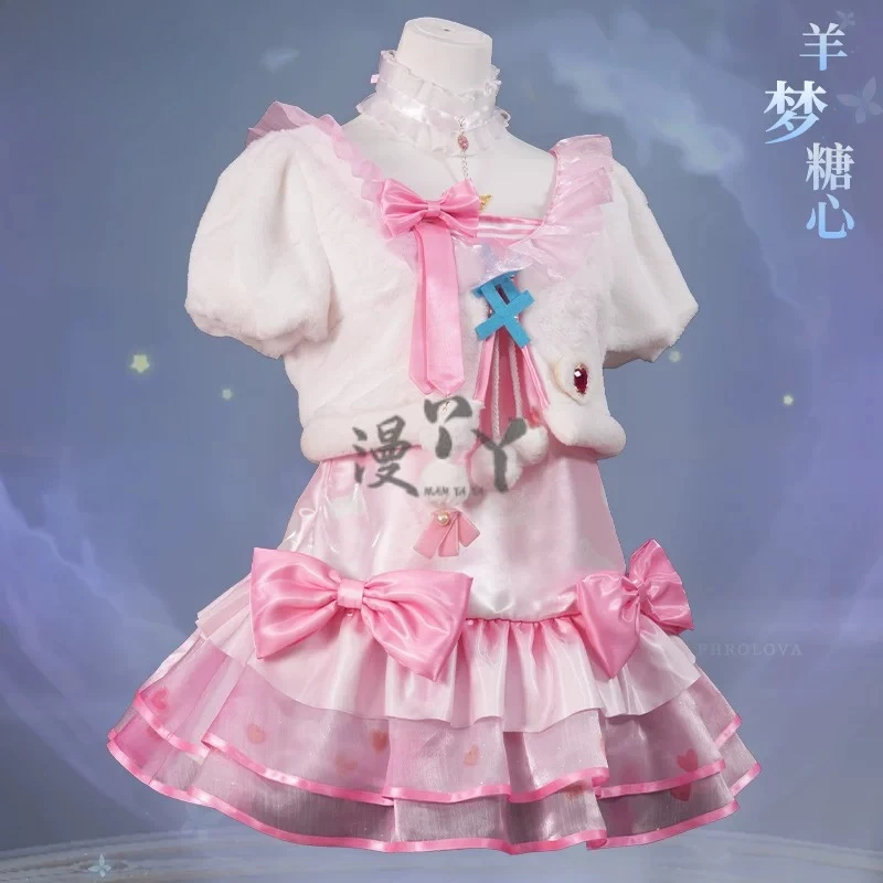 Фото Костюм для косплея Yangmeng Tangxin Elite Anime Game for Peace, полный комплект для женщин, для Хэллоуина, Комик-Кона, ролевых игр и вечеринок №3