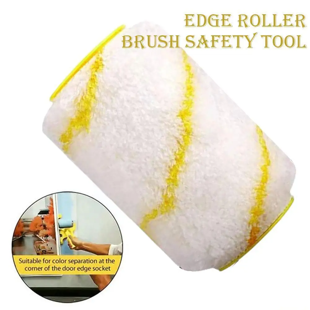 Clean Cut Paint Edger Roller Trimming Roller Brush Hair Brush Paint Brush Latex Paint Roller For Home Room Wall Ceilings P5O7