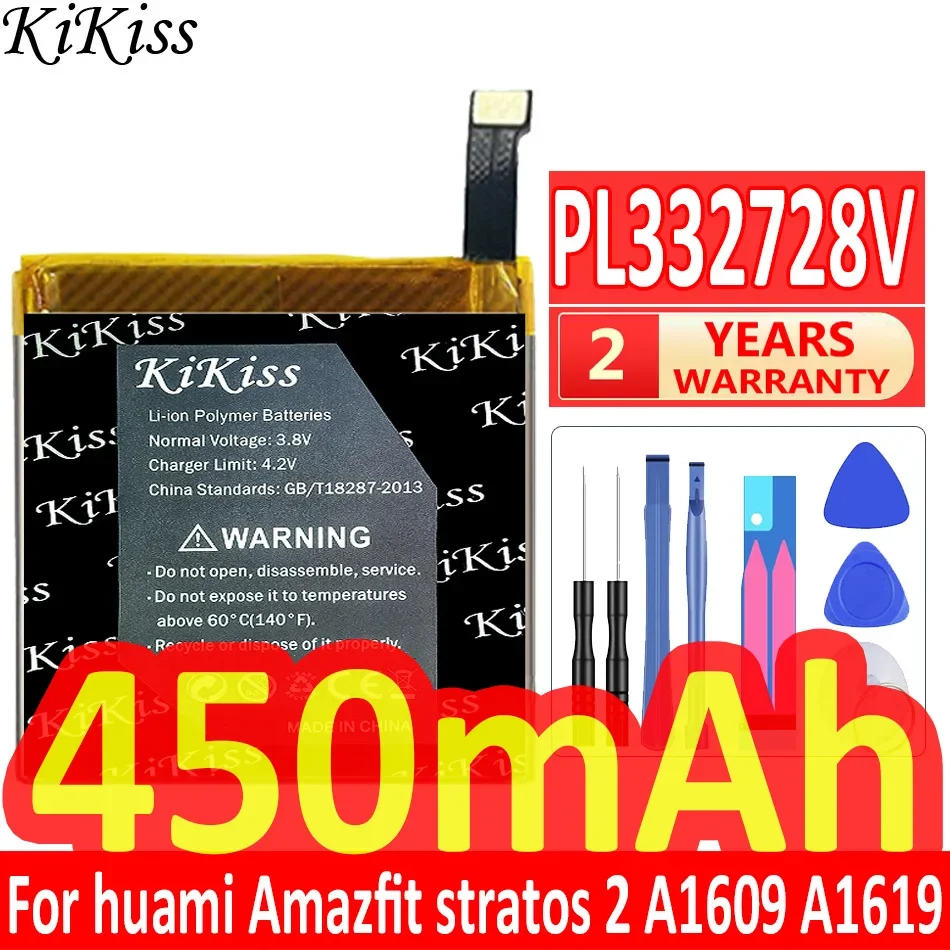 Аккумулятор для Huami Amazfit Sports Watch 3 A1928 Stratos 2 II A1609 A1619 A1602 A1612 Trex T-rex Pro Verge Lite Res Sport
