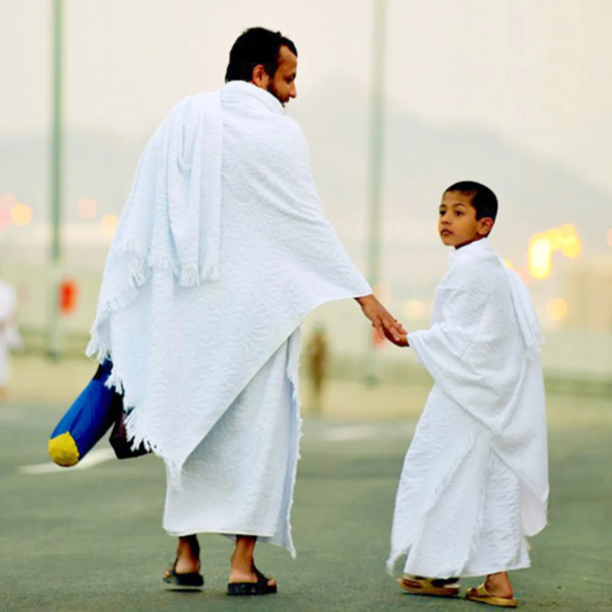 Men's Ihram Towel Set for Umrah and Hajj Muslim Pilgrimage Costumes Comfortable to wear  ملابس اسلاميه