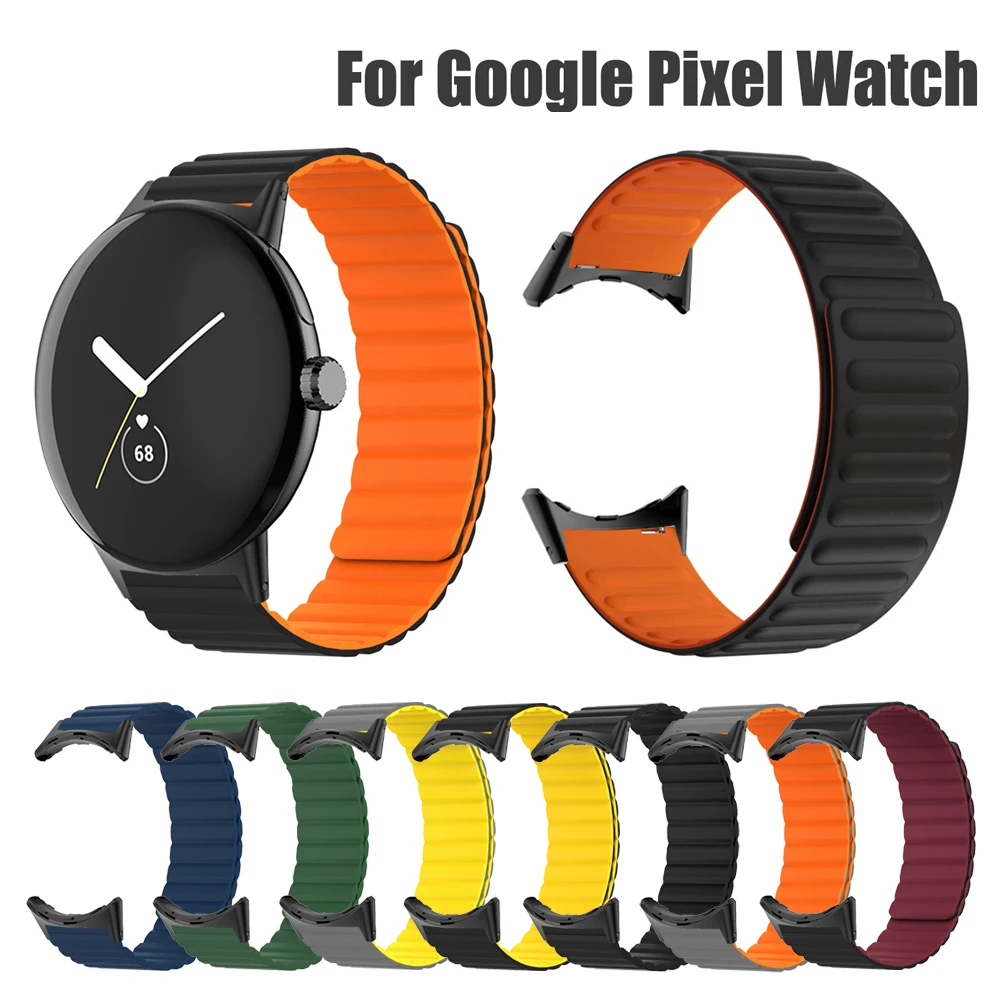 

Ремешок для наручных часов Google Pixel, регулируемый спортивный браслет на магните, Сменные аксессуары для смарт-часов