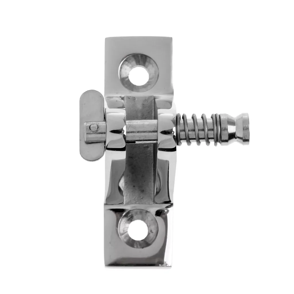 

316 Stainless Steel Deck Hinge Boat Bimini Top Fitting 90 Degree Quick Pin