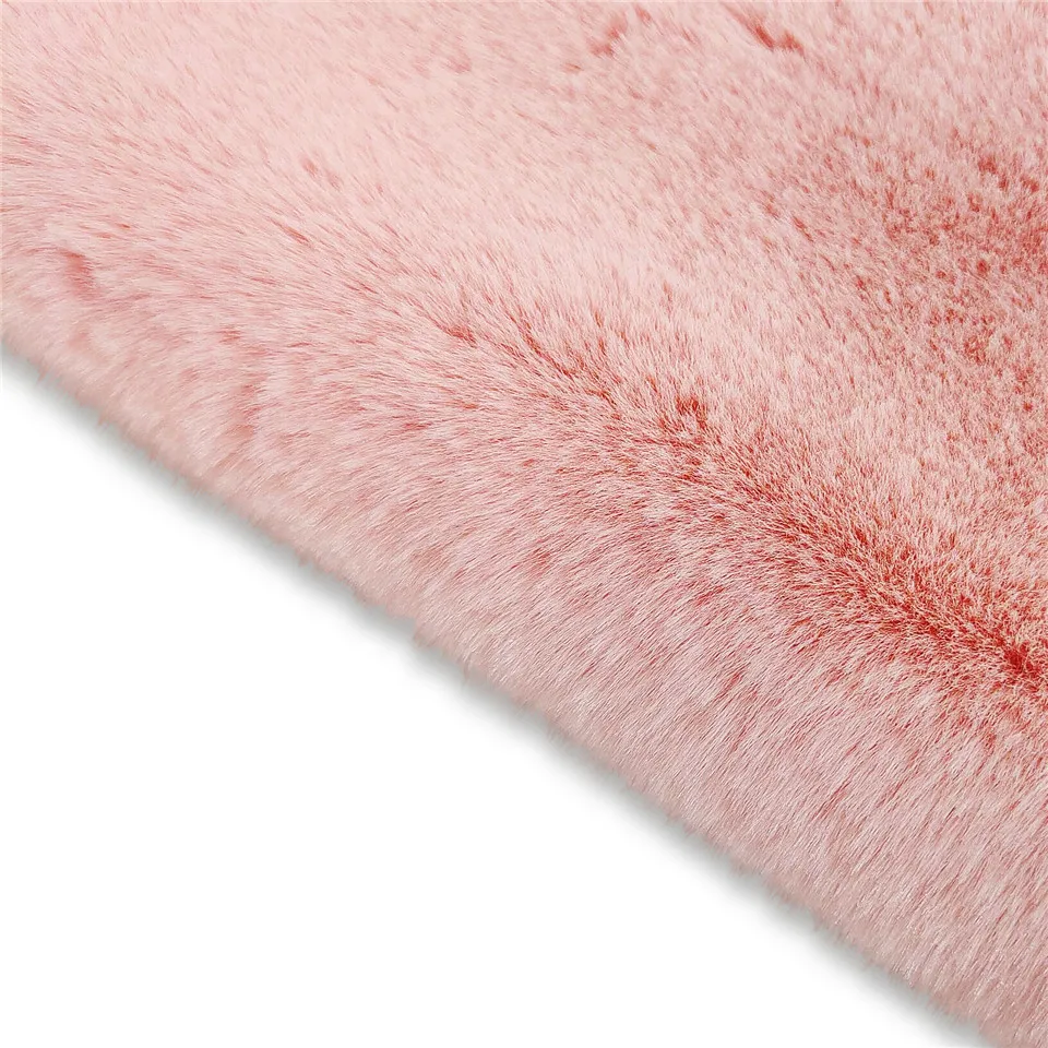 

Ковёр WESSD розовый искусственный мех