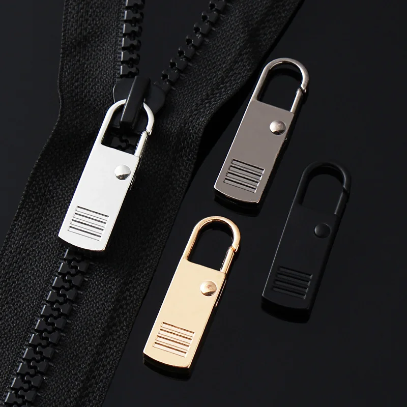 

5Pcs Universal Zipper Puller Zipper Repair Kit Instant Zipper Repair Replacement Zipper Sliding Teeth Rescue Removable Zippers