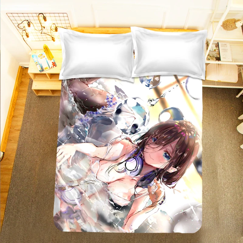 

Одеяло аниме Nakano Miku, мягкое теплое покрывало для пляжа и путешествий, подарок для спальни, гостиной