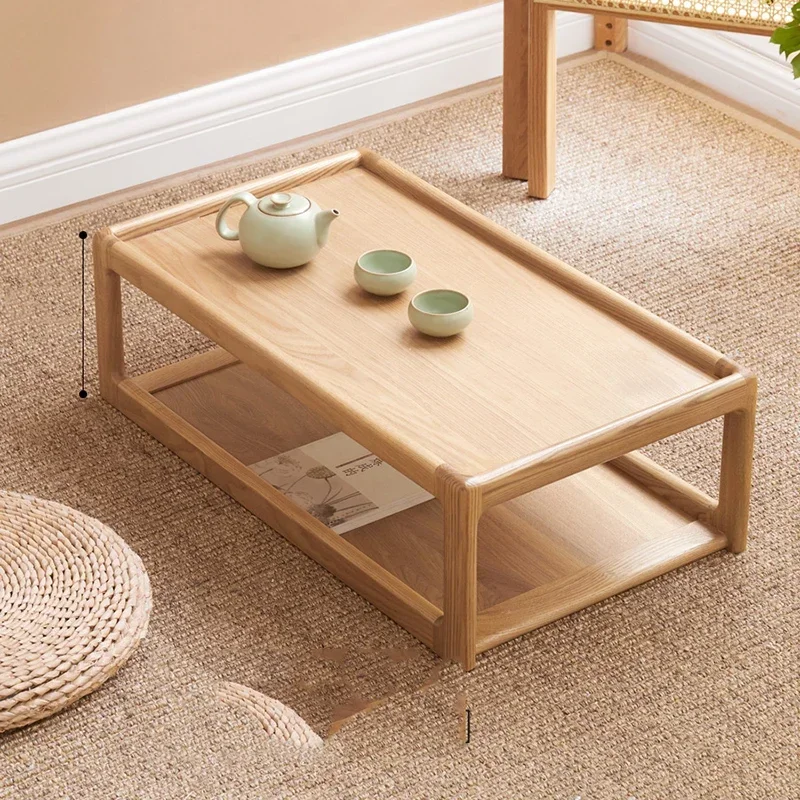 Прикроватный деревянный журнальный столик для гостиной аккуратный
