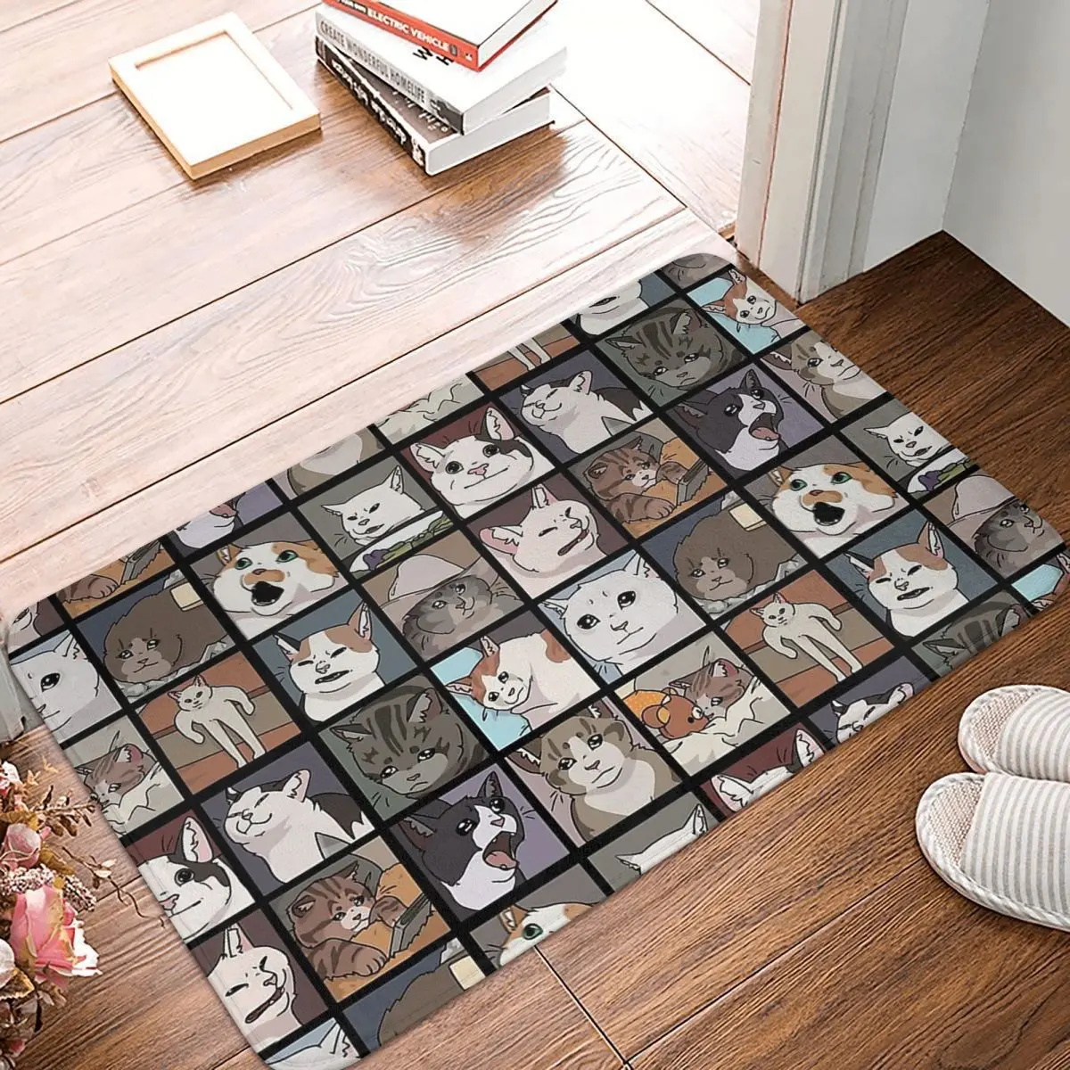 

Художественный коврик для ванной комнаты, тропический ковер для гостиной, коврик для балкона, украшение для дома