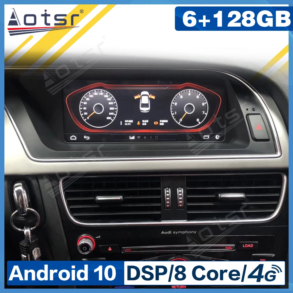 

Автомобильный радиоплеер 128 ГБ для Audi A4 A4L A5 B8 8K 2013-2016 Android, стерео, GPS-навигатор, монитор MMI MIB, мультимедийная лента Heaunit