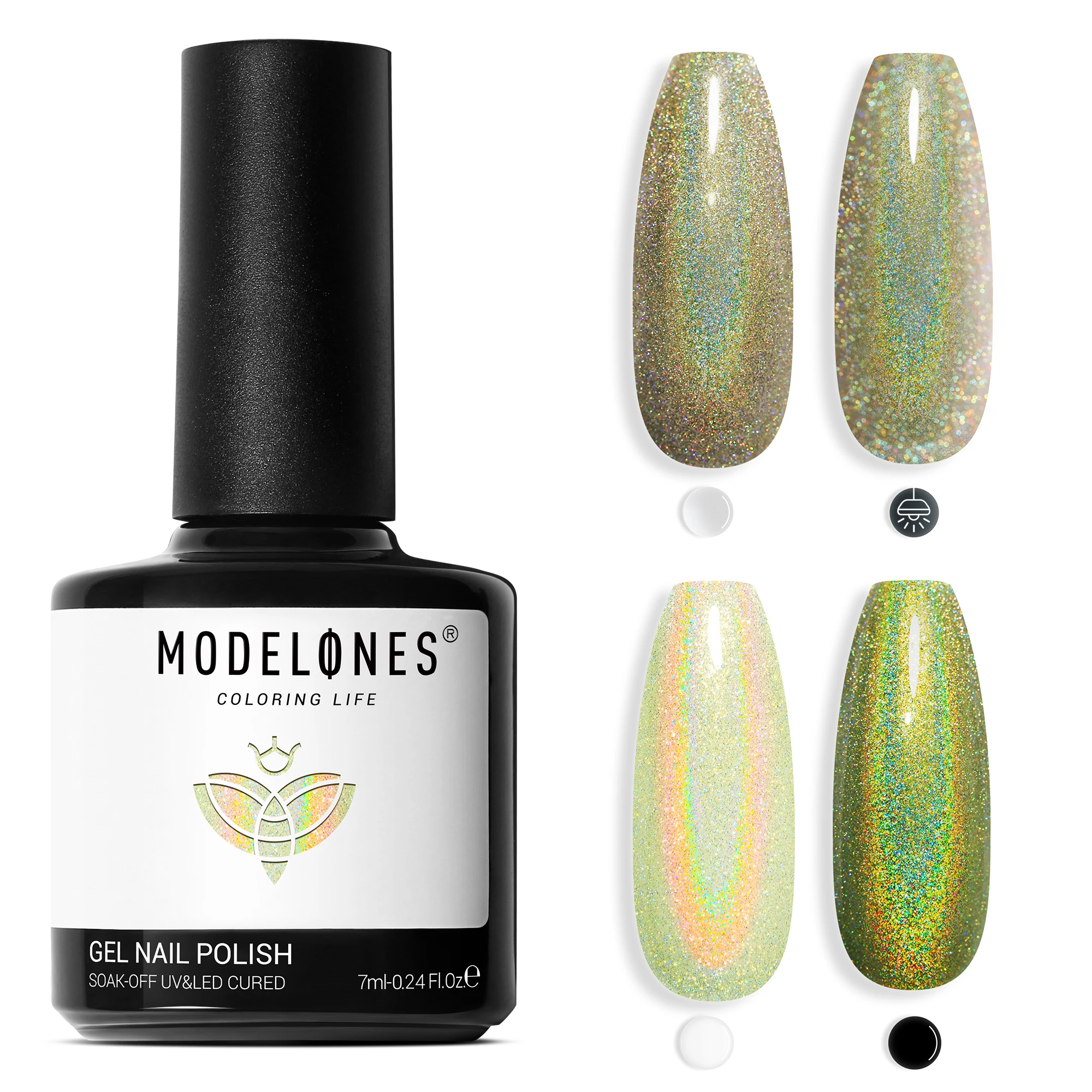 

Светоотражающий Гель-лак для ногтей, 10 мл