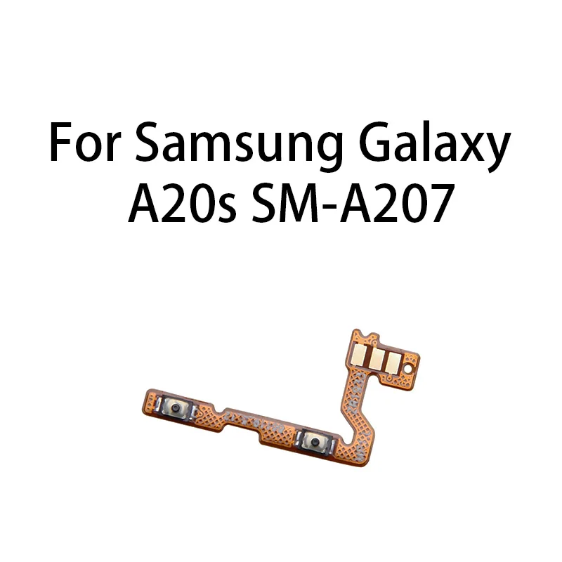 

Power ON OFF Mute Switch Control Key Volume Button Flex Cable For Samsung Galaxy A20s SM-A207